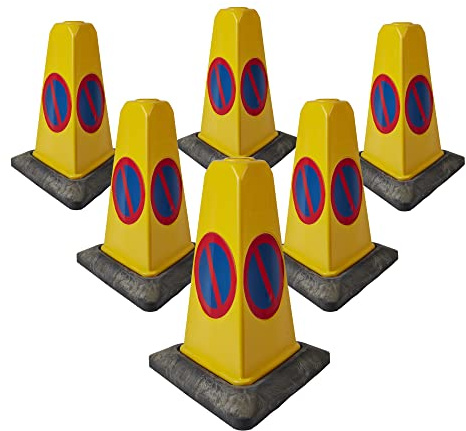 Pack of 6 No Waiting Bollards by innovatus