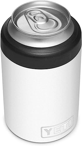 YETI Rambler Colster, Stainless Steel Can Insulator, White, 330 ml