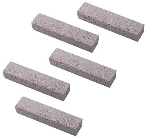 JCUGSBS 5 Pezzi Pietra di Pulizia per WC Pietra Pietra Pomice Spazzole per Pulizia Pietra Pomice Detergente WC per Cucina Forno Detergente per Piastrelle Griglia Cucina Doccia Lavandino Bagno