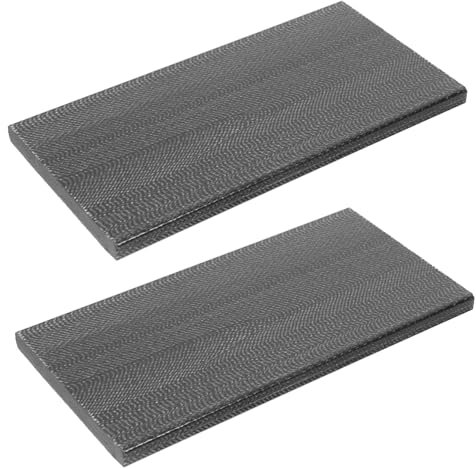 NULYLU 2pcs Fiberglass Board Spring Plates for Outdoor Rocking Chairs Garden Seating Repair Replacement High Strength Comfort