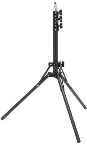PATIKIL 5ft Light Stand Photography, Adjustable Light Stand Photography Tripod Heavy Duty Portable for Ring Light Video Recording Studio Cameras Strobe