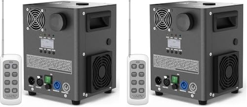 1000W Pyrotechnikmaschinen, 2 DMX Cold Spark Maschine mit Widerstandsheizung für Partys, Weihnachten, DJ, Hochzeiten, Sportveranstaltungen