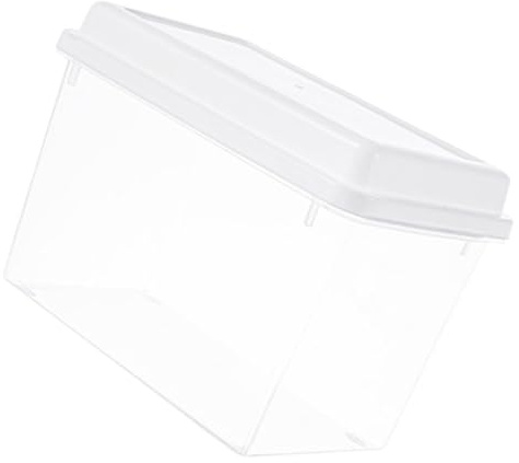 MOTHNUR Bread Storage Box for Kitchen – Square Fresh Keep Container with Airtight Seal – Fridge Organizer Food Holder for Bread and Toast Preservation