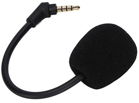BTOSEP Abnehmbares, Geräuschunterdrückendes, Drehbares Mikrofon für Cloud Flight, Kristallklarer Sound für PC-Gaming-Headsets, Plug-and-Play