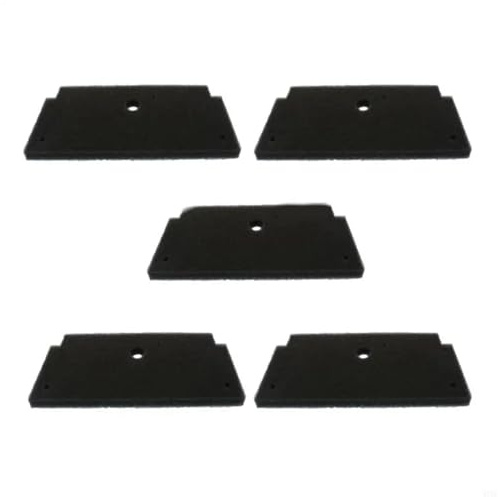 X7XA luddfilter tvättapparat del svampstruktur lämplig för tvättmaskin (5-pack)