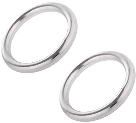 Sharplace ringe Rundring (2 Pack), 6 x 25mm