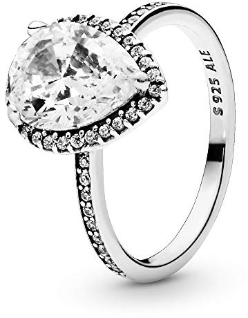 Pandora Damen-Ringe 925 Sterlingsilber mit '- Ringgröße 54 (17.2) 196251CZ-54
