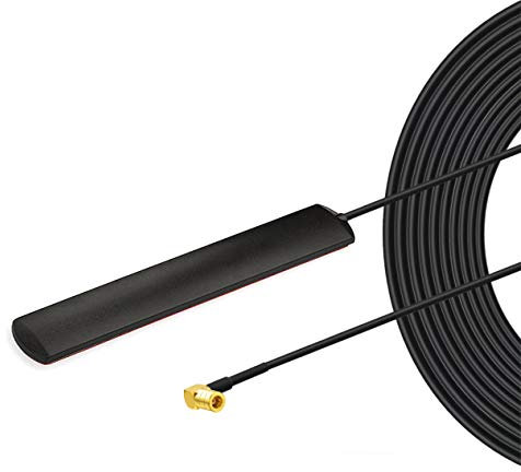 Bingfu Antenna Autoradio FM AM Auto Connettore SMB Parabrezza Adesiva nascosta per Veicolo SUV Auto Stereo Audio Radio HD Principale Unità Multimediale Letture Ricevitore CD