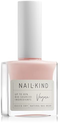 NAILKIND Light Pink Nail Polish - Pillow Talk Baby Pink - Classic - Nude Nail Varnish - Vegan Nail Lacquer + Peta Certified + Cruelty Free - Quick Drying Long Lasting - Chip Resistant Manicure - 8ml