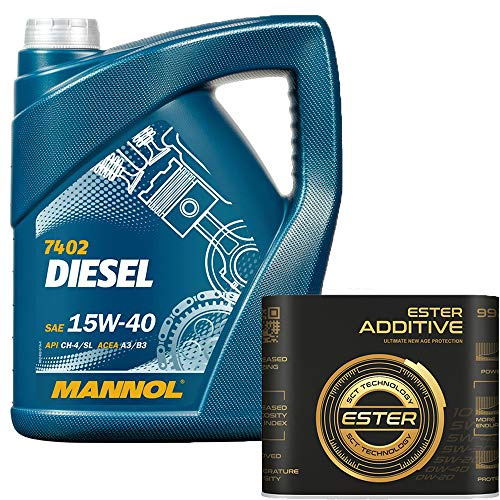 5 Liter, MANNOL 7402 Diesel 15W-40 inkl. Motoröladditiv 9929