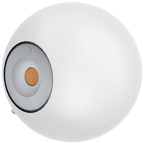 EGLO LED Außen-Wandlampe Abugo, 2 flammige Außenleuchte | Wandleuchte aus Aluminium-Guss in Weiß und Glas in Klar, Außenlampe warmweiß, IP54
