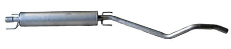IZAWIT 21.240 Mittelschalldämpfer Kompatibel mit OPEL Astra H Caravan A04 5852700 13115644