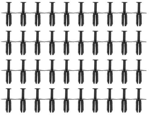 DECTER Mudguard Auto 7,5mm Für E38 E39 E46 E90 M3 M5 Auto Fender Liner Expansion Retainer Radlauf Verschluss Nieten Push-Pin Kotflügel Auto (Farbe : 80pcs)