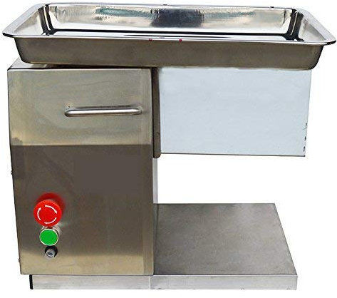 HXLDZOU Commercial Meat Slicer Meat Slicer 7mm Blade 250Kg/Hour Meat Cutter Slicer Meat Grinder 110V for Factory, Hotel Restaurant