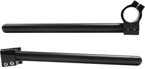 Ohocean Handlebar Risers Motorcycle Universal 7/8 22mm Handlebar Aluminum Riser Rised Adjustable CNC Handlebar Clip-Ons Fork Handle Bars Clip Ons(33mm)