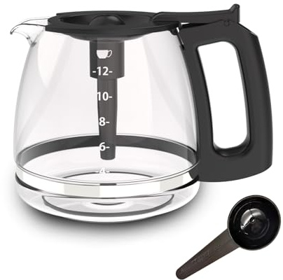 Replacement Coffee Pot Compatible for KitchenAid Coffee Maker KCM1209 KCM1208 KCM222