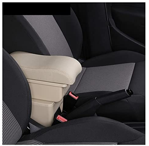 Para Seat Para Ibiza 6j Caja Reposabrazos Para Ibiza 6L Contenido La Tienda Central Caja Almacenamiento Con Portavasos Cenicero Productos Con USB Caja Organizadora Reposabrazos Caja Almacenamient(C Be