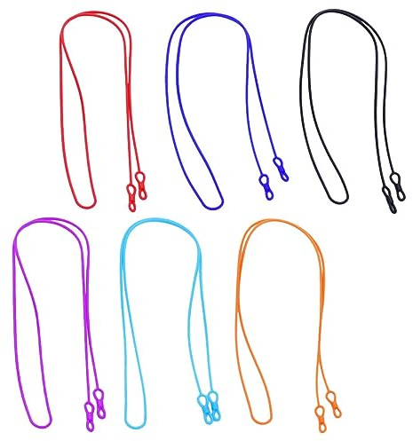 Uonlytech Corda Per Occhiali Cordino Per Occhiali Da Donna Cordini Elastici Cordini in Silicone Cordini Colorati Per Occhiali Corde Per Occhiali Da Sole Catena Di Occhiali Gel Di Silice