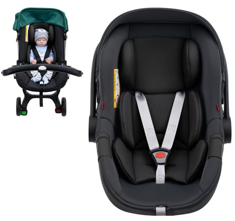 Infant Car Seat Insert for Doona, Ultra-Thick Baby Car Seat Head Support, Breathable Mesh Baby Car Seat Cushion with Natural Filled Sponge, Universal Carseat Head Support for Preemie to Toddler