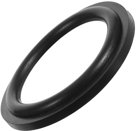 Artibetter Urinal Waste Pipe Seal Ring and Easy Installation Rubber Gasket for Toilet Drain Leak Prevention Black Sturdy Rubber Material Suitable for Urinal Maintenance and Repairs