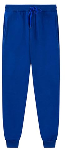 Boys Girls School Jog Pants Kids Sports PE Joggers Trousers Jogging Tracksuit Bottoms Activewear Elasticated Tracksuit Bottoms Regular Fit Casual Sweatpants Comfort Kids (01 Blue, 4-5 Years)