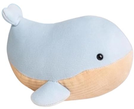 champracer Orca Kuscheltier,Simulation Killerwal Plüsch,wal Kuscheltier, süße Orcas Plüschtiere,Meerestiere Tiere Geschenk for Jungen Und Mädchen Heimdekoration (Buckelwal,17cm)