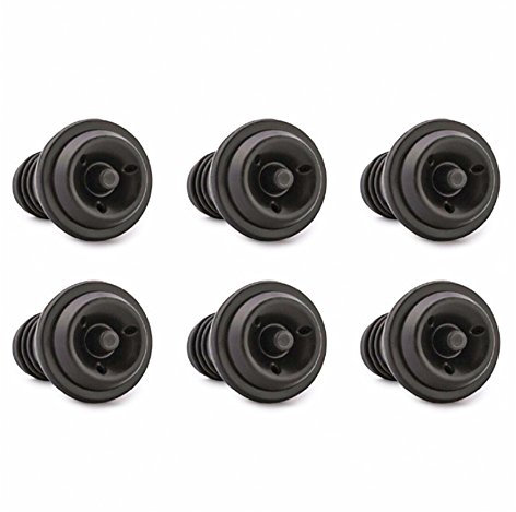 VINOCARE – Tappi Sottovuoto per Bottiglie di Vino, Set Sommelier Riutilizzabile per Conservazione Lunga Durata, Ideale per Vini Rossi e Bianchi