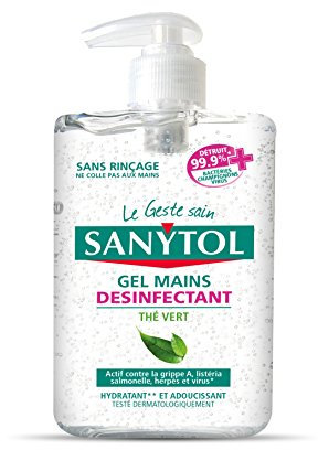 Sanytol - Gel disinfettante per mani, da 250 ml, Confezione da 3 Pezzi, Codice dell’Articolo: 33650300