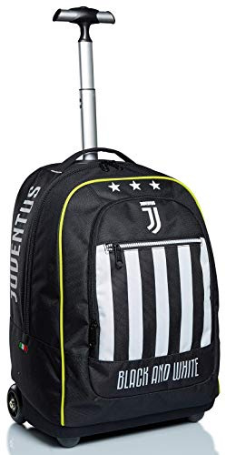 Seven Big Trolley Juventus, Best Match, Schwarz und Weiß, Schule & Reisen, mit passender Uhr.