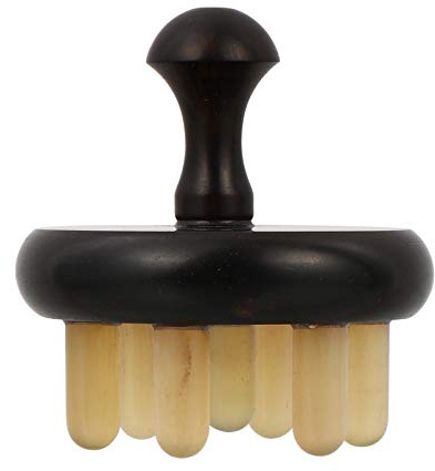 HEALLILY Natürliche Holz Massage Kamm Meridian Massage Kopf Kopfhaut Handheld Sicherheiten Therapie Keine Statische Pinsel Breiter Zahn Kopfhaut Werkzeuge für Männer Frauen