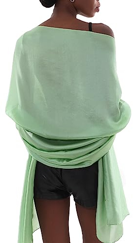 PIOYMEYA Stola Festlich für Abendkleid Damen Schals Tücher Sommer Dünn Schaltuch Pashmina