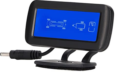 KIMISS Reifendruckkontrollsystem, Reifendruckkontrollsystem TPMS mit 6 Externen Sensoren IP67 Wasserdicht für Wohnmobile Wohnmobile Anhänger LKW