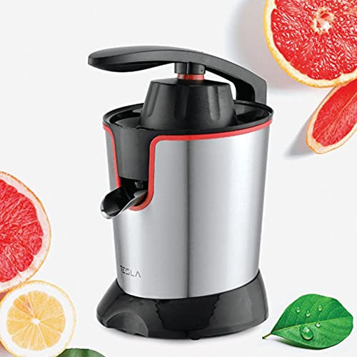 Tesla Exprimidor de Cítricos CJ301BX, 300W, Capacidad 650ml, Filtro de Pulpa, Fácil Limpieza, Negro