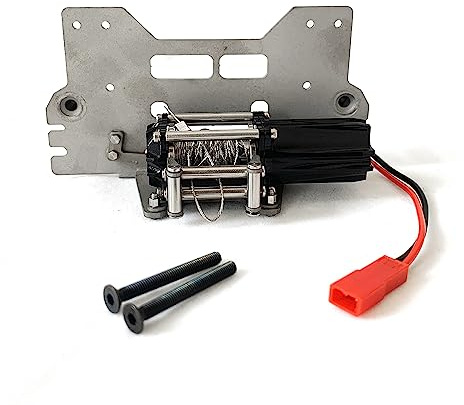 LESU Acoplador de cabrestante de metal, accesorios de bricolaje para camión tractor RC 1/14 1851