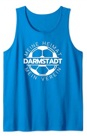 Darmstadt Fußball Hessen Stadion blau weiss Fan Tank Top