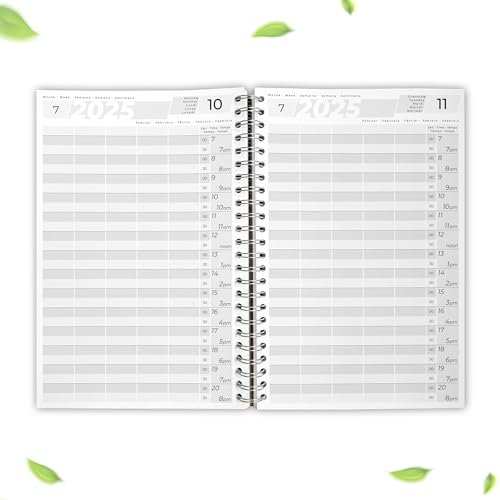 KOCHDIALOG Terminbuch 2025 A4 Friseur Salon Praxis Bestellbuch 1-5 Mitarbeiter 30 Minuten Takt Terminplaner Praxisplaner Friseurplaner Salonplaner Terminkalender Kalender Termin