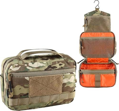 Taktische Kulturbeutel für Männer, Hygienetasche, EDC-Militärwerkzeug, Molle-Beutel, Camping Minigue-Tasche, CP, Taktisch