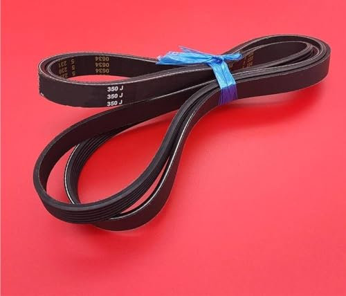 Gummiantriebsriemen Gummi-Mehrrillenriemen, Mehrkeilriemen, Laufband, Motor, Fahrrad, Fitness, 1 Stück, Keilriemen, Laufband, Antriebsriemen 350J/PJ864, 6 Rippen Antriebsriemen Keilriemen