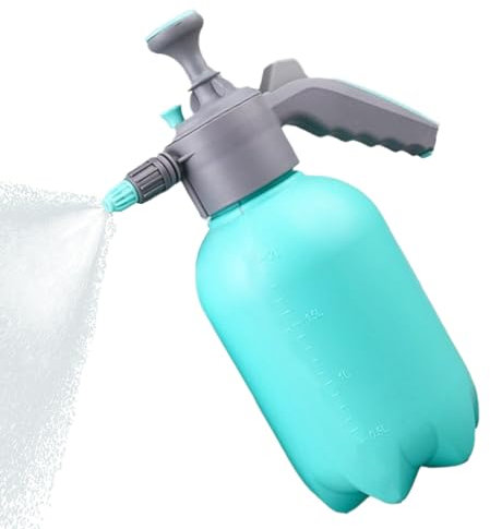 Pulverizador de bomba de mano, pulverizador manual de 2 L, lata de agua para plantas, rociador de plantas de interior, regadera de jardinería para plantas y otras soluciones de limpieza