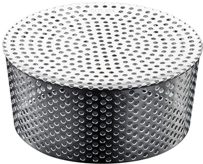 Rejilla para Bajantes | Filtro de Acero Inoxidable para Desagüe - Herramienta De Limpieza para Desagües Exteriores Que Evita Obstrucciones por Hojas Y Residuos
