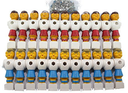 Wagner automater kickerfigurer Champion 22 stycken komplett med skruvar och muttrar