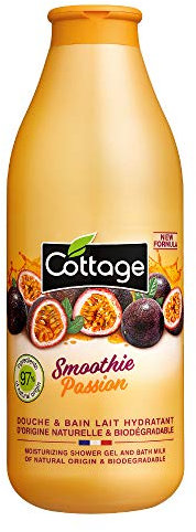 Cottage - Duschbad Und Feuchtigkeitsmilch - Smoothie-Leidenschaft - 97% Der Natürlichen Zutaten - 1 Einheit - 750 Ml