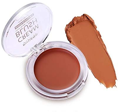 PHOERA Maquillage Visage Fard à joues Crème Mat Blush Super Blush Résistant à la Sueur Fond de Teint Pressé Non Grasy Palette AQUAPURITY (105 DUSK)