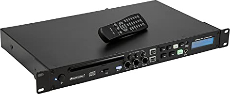 Omnitronic CMP-102 MK2 Reproductor de CD único DJ de 19