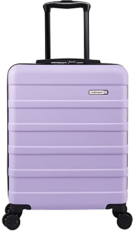 Cabin Max Trolley Bagaglio a Mano 55x40x20, Valigie, Valigia Bagaglio a Mano, Valigia 55x40x20, Leggera, Rigida, con 8 ruote, Serratura a Combinazione, 55 x 40 x 20 cm