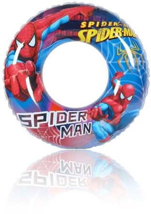 Spider Inflatable Swimming Ring Spider Pool Ring for Kids,70cm Rubber Rings for Pool Toys,Inflatable Boys Swim Rin g Pool Floats,Floating Rings Pool Summer