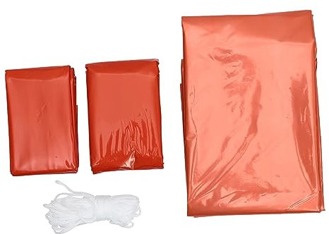 TOGEVAL Notfallschlafsack Mit Thermodecke Und Outdoor-campingzelt Und Winddicht Leicht Und Tragbar Für Camping Und Haushalt
