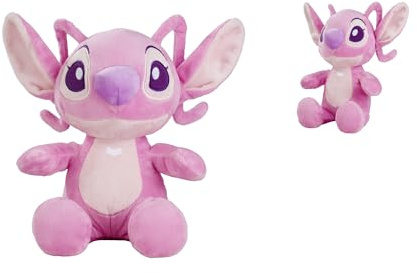 Simba - Original Disney Angel Plush 6315870141X06, +0 Monate, Größe 30 cm, weiches Plüsch, Lilo & Stitch, offiziell lizenziert von Disney