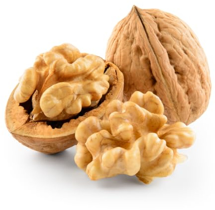 SoleilFOOD 1kg frische Walnüsse - Walnusskerne mit Schale - Reich an Proteinen und Omega-3-Fettsäuren-Naturbelassen - Vegan-Ideal für Salate und Snacks