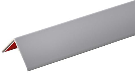 L Förmiger Wandeckenschutz aus Aluminiumlegierung für Den Kantenschutz von Wänden und Türrahmen(Gray,100 * 1.5cm)
